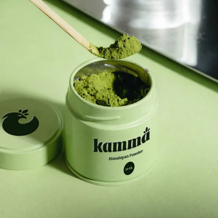 Spoonful of Himalayan Matcha Powder